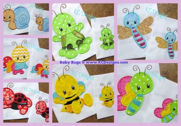 Baby Bugs Full Set: A Seasonal Embroidery Gem