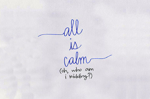 Funny Saying: A Playful, Personalized Embroidery Staple