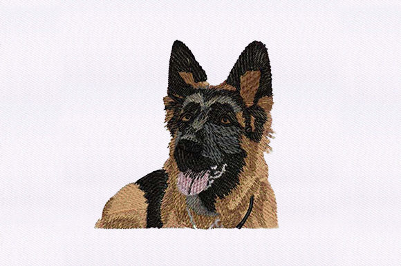 German Shepherd Embroidery Design Review