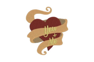 Heart with Ribbon You Me