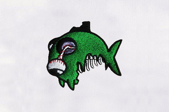 Terrible Fish: A Designer's Take on This Bold Embroidery Design
