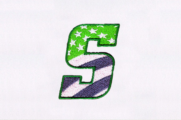 Usa Font: A Bold, Festive Independence Day Embroidery Choice