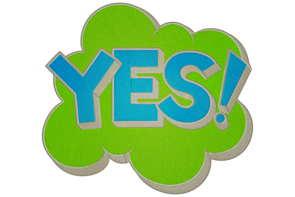 Yes Logo: A Boutique Sweatshirt Embroidery Review